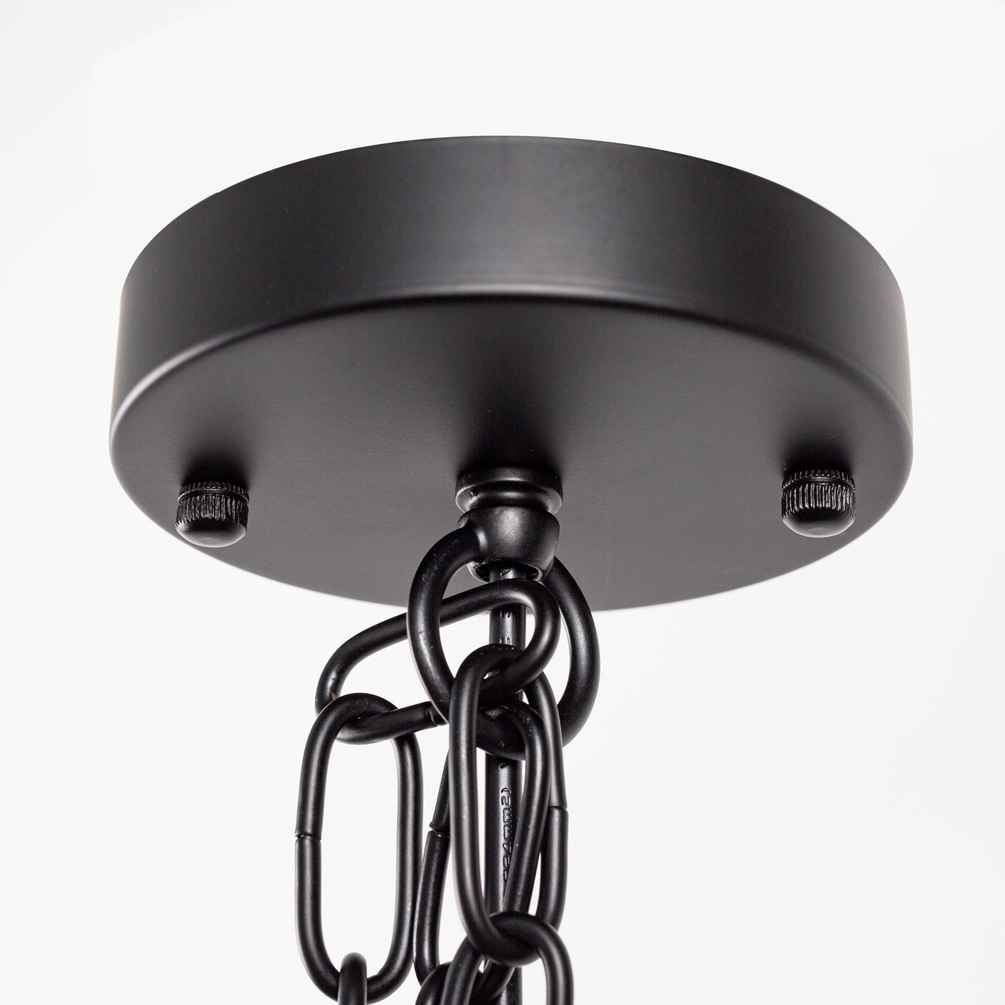 1-Light Black Kitchen Island Pendant Lighting with Glass Shade, Hanging Lighting for Living Room, Restaurant, Hallway