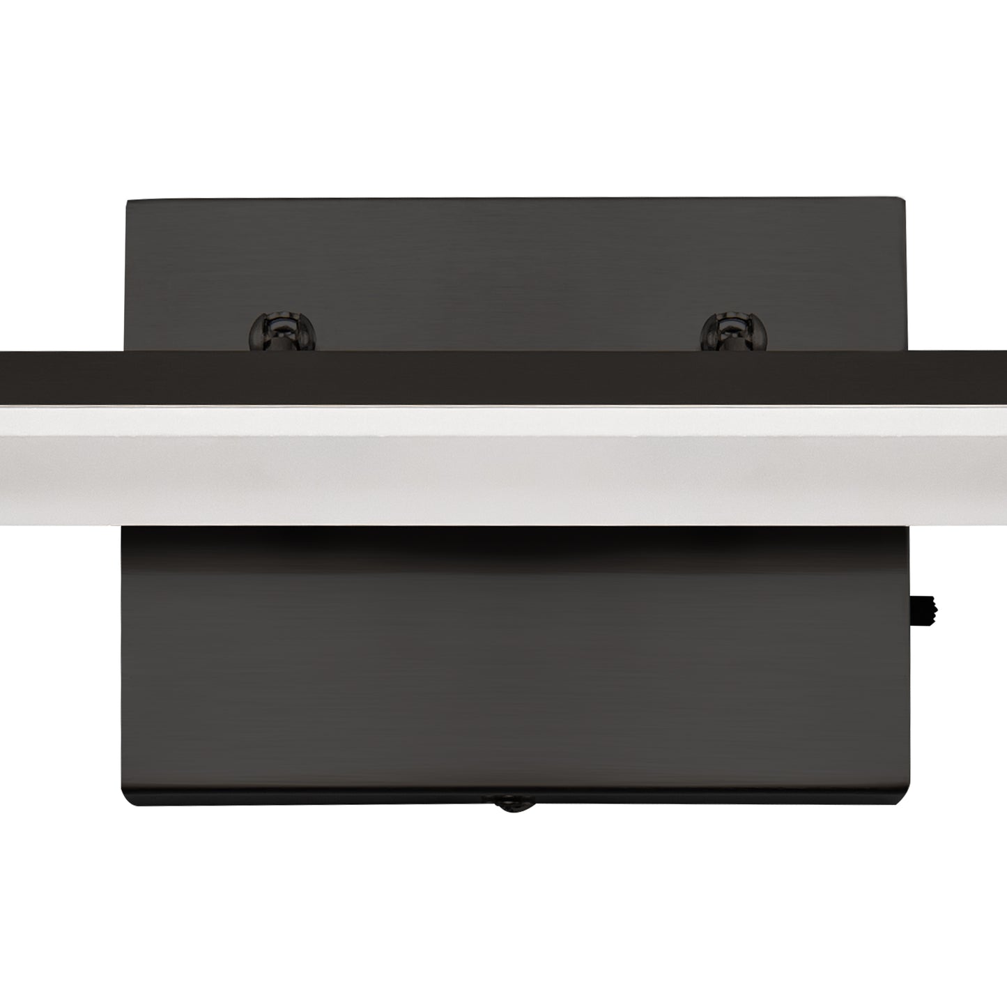 24-Watt 1-Light 24 in. Wall Sconce Vanity Light in Black, Integrated LED Bathroom Wall Light Bar, Light for Mirror