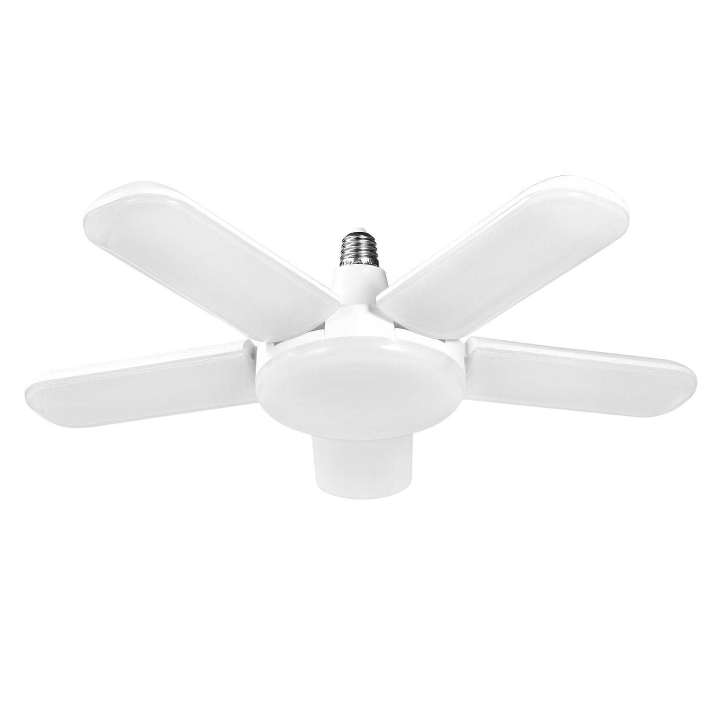 LED Garage Light,Deformable E26/E27 Garage Lights,White 8000LM 100W Ceiling Light LED Adjustable Light Garage Light with 5 Panels