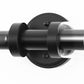 18 in. 2-Light Black Bathroom Sconces with Clear Glass, Bathroom Vanity Light Fixtures, Modern Wall Lights for Mirror