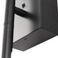 2-Light Black LED Wall Sconce with Remote Control, Wireless Installation, USB Charging, Wall Decor Set of 2