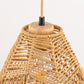 60-Watt 10 in. 1-Light Rope Mini Pendant Light with Rope Shade and No Bulbs Included