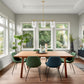 3-Light Gold Modern Kitchen Island Pendant Light Fixtures, Linear Chandelier Hanging Light with Clear Glass Shade