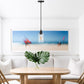 4 in. 1-Light Modern Matte Black Island Pendant Light Rustic Farmhouse Industrial Hanging Light for Kitchen Dining
