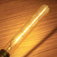 T30 LED Tubular Bulb,Vintage Filament Design, 4W (40W Equivalent), Warm White 2700K, Dimmable, E26 Base, (4-Pack)