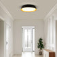 12in. Black and Gold Flush Mount Ceiling Light, 21W 1250LM LED Ceiling Light Fixture 5CCT Dimmable for Bedroom Hallway
