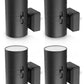 Dimmable Night Lights Plug into Wall, 3000K Soft White, Adjustable Brightness, Auto On/Off, 2-Pack for Bedroom, Hallway