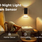 Dimmable Night Lights Plug into Wall, 3000K Soft White, Adjustable Brightness, Auto On/Off, 2-Pack for Bedroom, Hallway