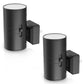 Dimmable Night Lights Plug into Wall, 3000K Soft White, Adjustable Brightness, Auto On/Off, 2-Pack for Bedroom, Hallway