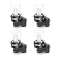 Candle Night Light Plug in 2-Pack with Dusk to Dawn Sensor, 3000K Warm White LED for Kids, Hallway, Bathroom, Bedroom