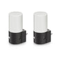 LED Motion Sensor Night Light Plug in 2-Pack, 100LM Dimmable, 3000K Soft White, Auto On/Off for Hallway, Bedroom