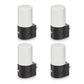 LED Motion Sensor Night Light Plug in 2-Pack, 100LM Dimmable, 3000K Soft White, Auto On/Off for Hallway, Bedroom