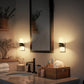 LED Motion Sensor Night Light Plug in 2-Pack, 100LM Dimmable, 3000K Soft White, Auto On/Off for Hallway, Bedroom