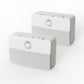 1-Light LED Motion Sensor Night Light, Rechargeable LED Night Light, 35LM Soft White for Stairs, Hallway (2-Pack)
