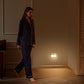 1-Light LED Motion Sensor Night Light, Rechargeable LED Night Light, 35LM Soft White for Stairs, Hallway (2-Pack)