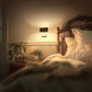 1-Light Black Dimmable LED Night Light Plug in with Dusk-to-Dawn Sensor, Soft White 3000K for Bedroom, Hallway 2 Pack