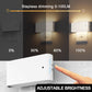 1-Light White Dimmable LED Night Light Plug in with Dusk-to-Dawn Sensor, Soft White 3000K for Bedroom, Hallway 2 Pack