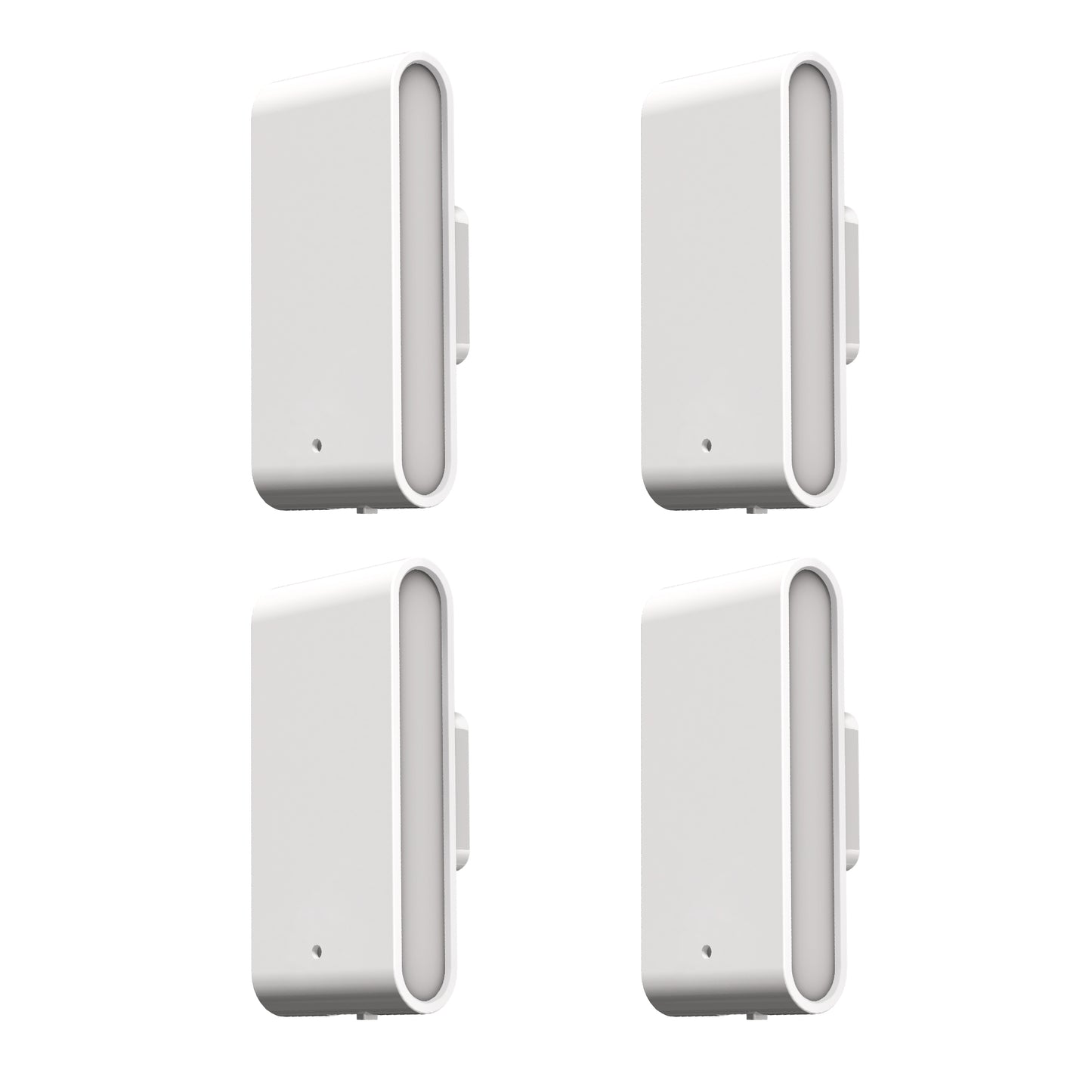 1-Light White Dimmable LED Night Light Plug in with Dusk-to-Dawn Sensor, Soft White 3000K for Bedroom, Hallway 2 Pack