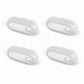 Motion Sensor Dusk to Dawn Night Light Plug in [2-Pack], Dimmable 30/60/100LM for Hallway, Bedroom, Kids Room