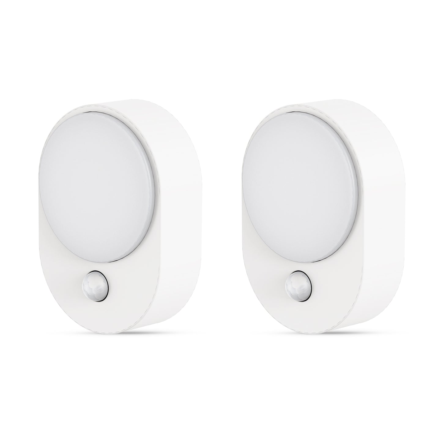 LED Motion Sensor Night Light [2-Pack], Dusk to Dawn & Motion Activated, Dimmable 30/60LM for Bathroom, Hallway, Kitchen