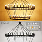 70 in. 64-Light Black Farmhouse Wagon Wheel Chandelier 2-Tiers Extra-Large Pendant Light Fixtures for Living Room