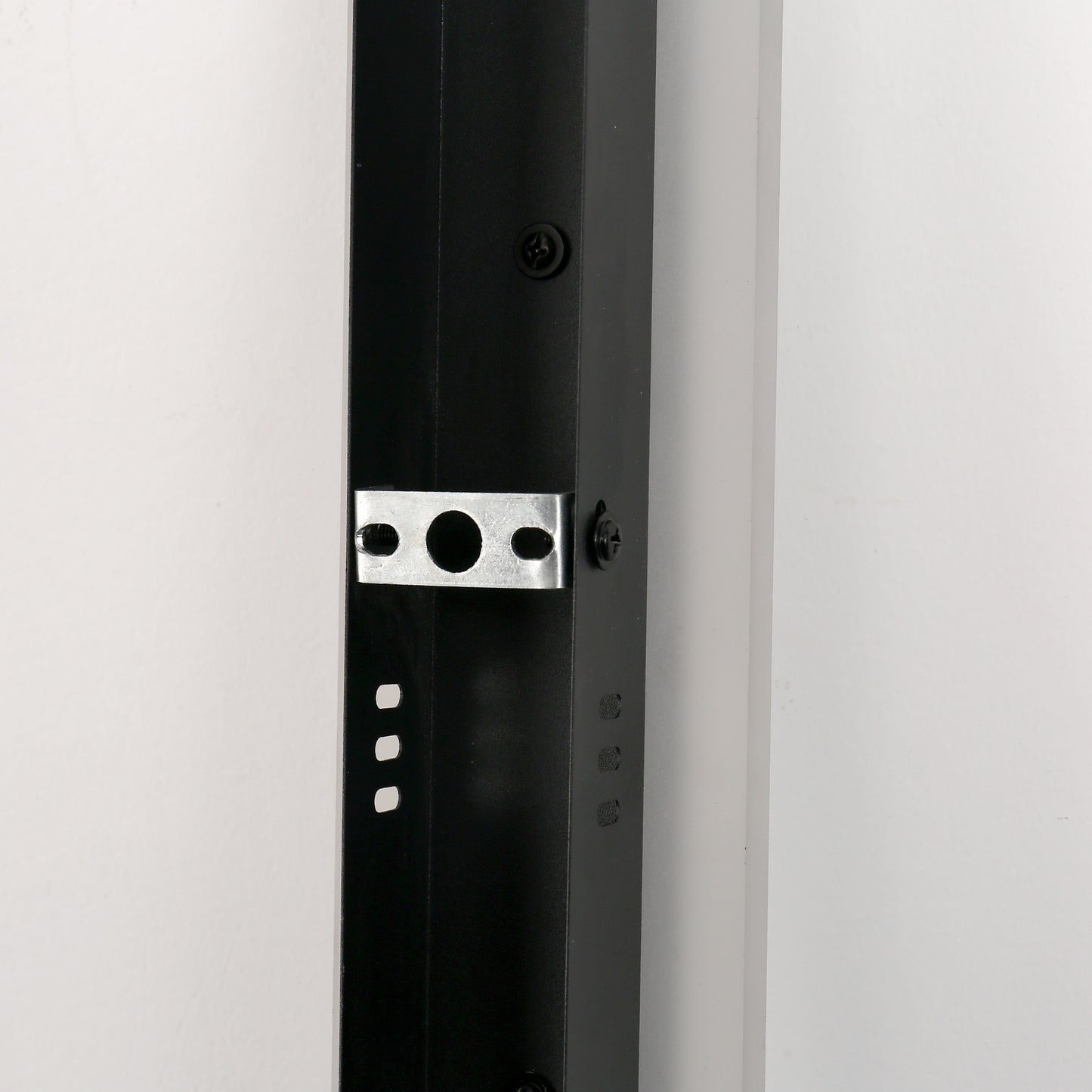 37 in. 1-Light Black Linear Integrated LED Outdoor Wall Light Waterproof Porch Light Wall Lantern Sconce 3000/6000K