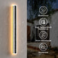 37 in. 1-Light Black Linear Integrated LED Outdoor Wall Light Waterproof Porch Light Wall Lantern Sconce 3000/6000K