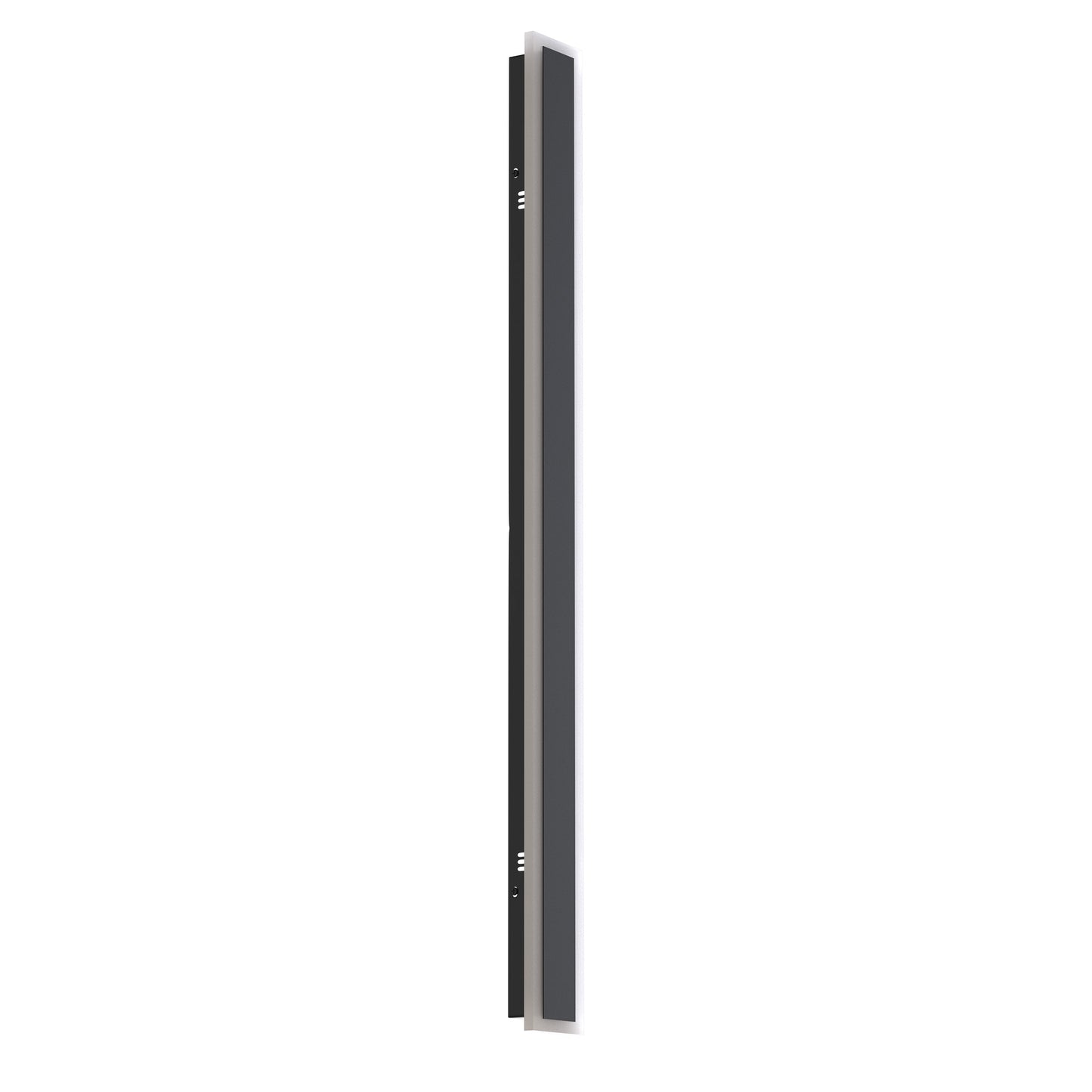 37 in. 1-Light Black Linear Integrated LED Outdoor Wall Light Waterproof Porch Light Wall Lantern Sconce 3000/6000K