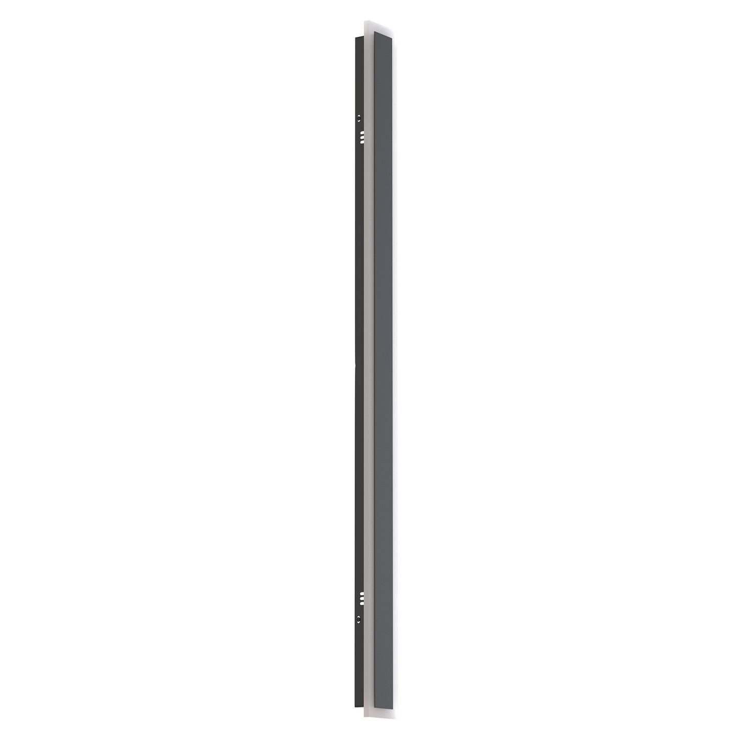 43 in. 30W 1-Light Matte Black Modern Integrated LED Outdoor Wall Light, Waterproof Porch Lantern 3000K/6000K
