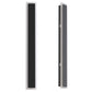 24 in. 1-Light Black Modern Integrated LED Outdoor Wall Light, Waterproof Porch Lantern Sconce for Garden