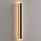 24 in. 1-Light Black Modern Integrated LED Outdoor Wall Light, Waterproof Porch Lantern Sconce for Garden