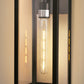 20 in. 2-Pack Large Black Outdoor Wall Lantern Sconce Waterproof with Dusk to Dawn for Porch LED Bulbs Included