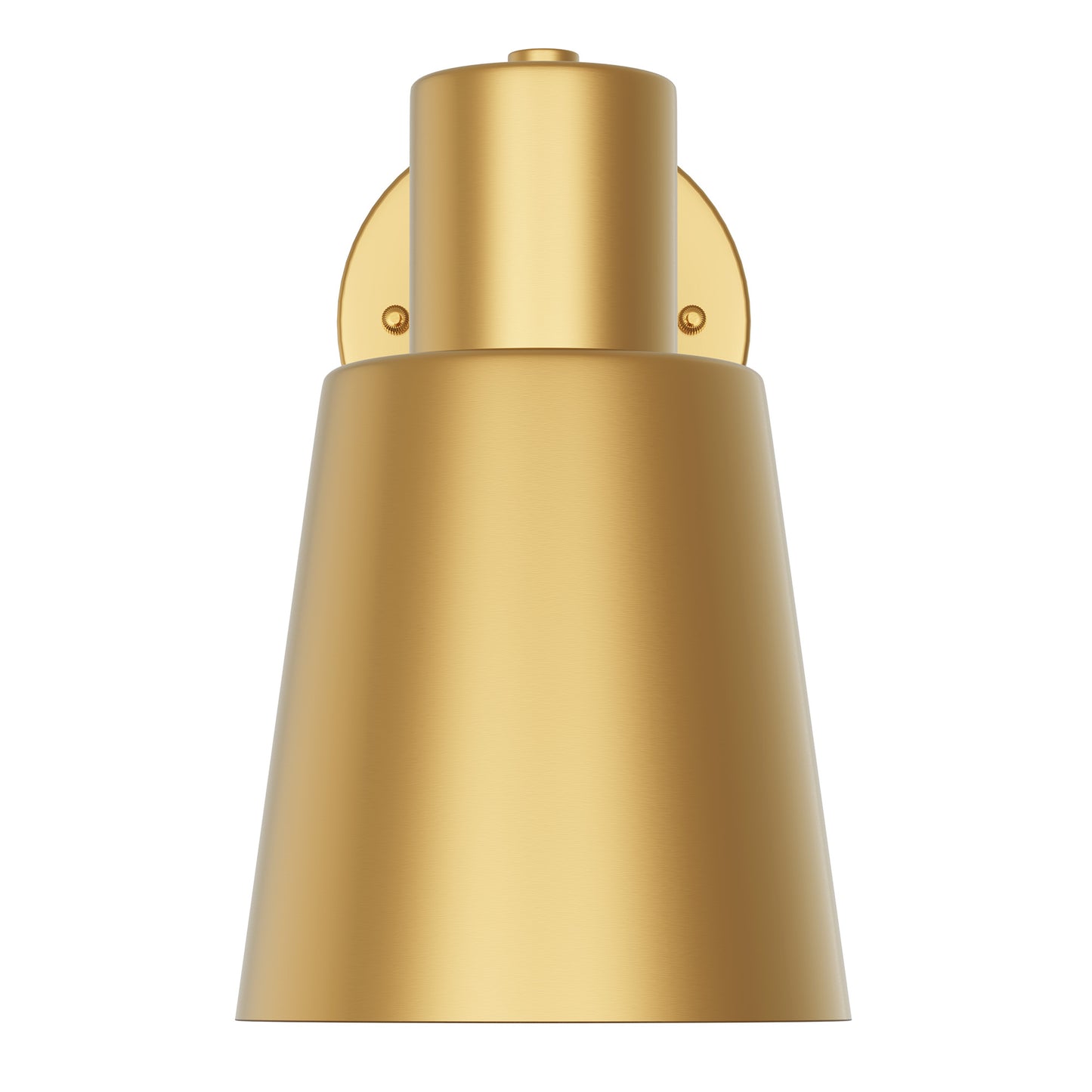 5.1 in. 2-Pack Gold Wireless Wall Sconces, Dimmable LED Wall Lights with Remote Control for Bathroom
