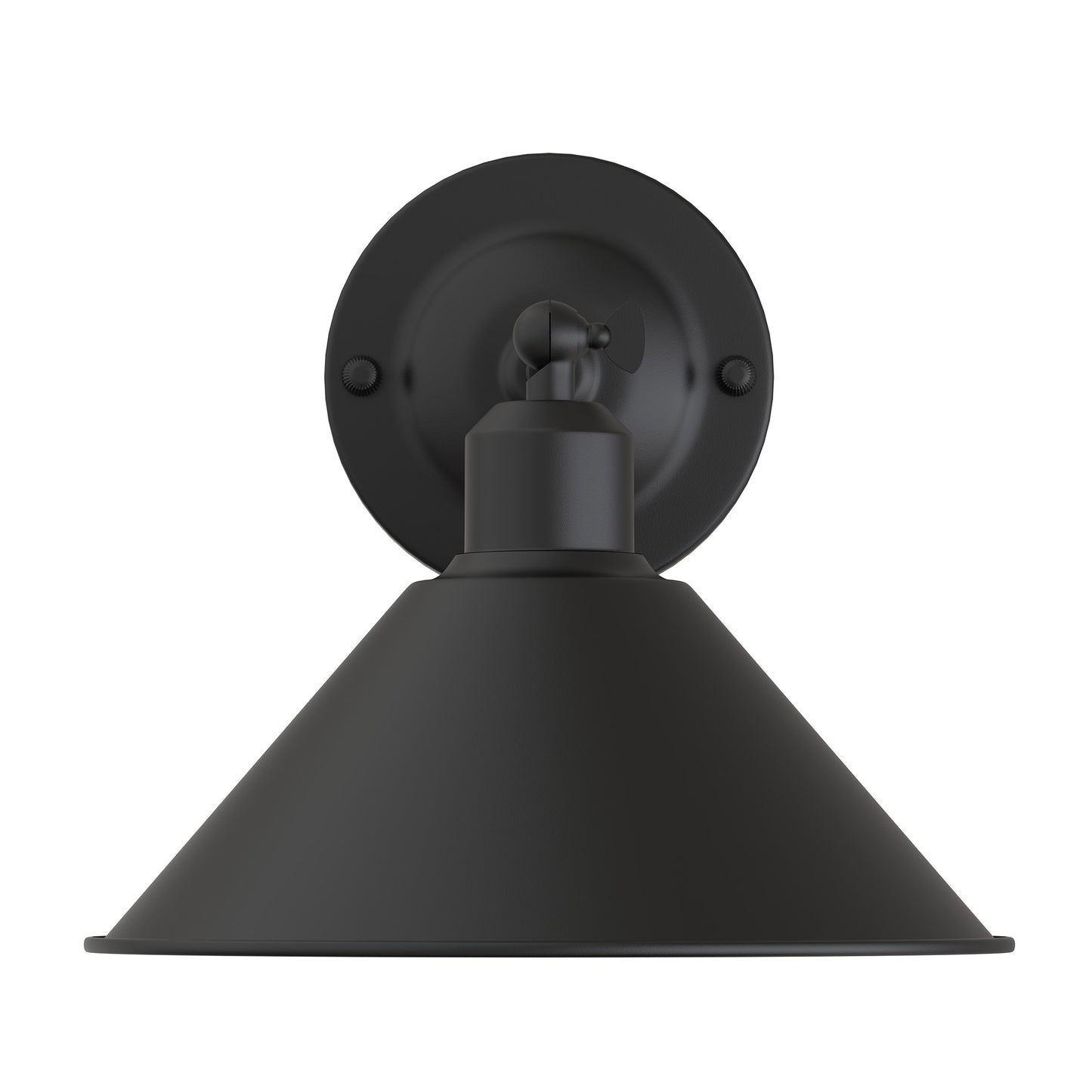 9 in. 2-Pack Black Wireless Wall Sconces, Dimmable LED Wall Lights with Remote Control for Bathroom