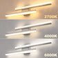 2-Light Minimalist Nickel LED Wall Sconce with Frosted Acrylic Shade, Modern Wall Light for Bedroom, Living Room