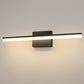 24-Watt 1-Light 24 in. Wall Sconce Vanity Light in Black, Integrated LED Bathroom Wall Light Bar, Light for Mirror