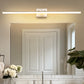 24-Watt 1-Light Nickel Integrated LED Vanity Light, 48 in. Modern Bathroom Wall Sconce, Adjustable Light Bar for Mirror