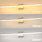 24-Watt 1-Light Nickel Integrated LED Vanity Light, 48 in. Modern Bathroom Wall Sconce, Adjustable Light Bar for Mirror
