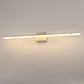 24-Watt 1-Light Nickel Integrated LED Vanity Light, 48 in. Modern Bathroom Wall Sconce, Adjustable Light Bar for Mirror