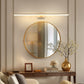 24-Watt 1-Light Nickel Integrated LED Vanity Light, 48 in. Modern Bathroom Wall Sconce, Adjustable Light Bar for Mirror