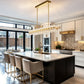 53 in. 60-Light Gold Crystal Rectangular Chandelier for Large Living Room, Dining Room