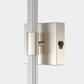 24 in. Nickel 1-Light LED Wall Sconce Set, Wireless Rechargeable Vanity Light Bar for Bedroom and Bathroom
