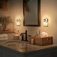 1-Light Motion Sensor Night Light Plug in 0. 6W Warm White, Automatic On/Off for Bedroom, Bathroom, Kids Room 2-Pack