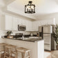 4-Light Black Drum Pendant Light, Convertible Semi Flush Mount Ceilingfor Dining Room,Bedroom, Foyer, Entryway
