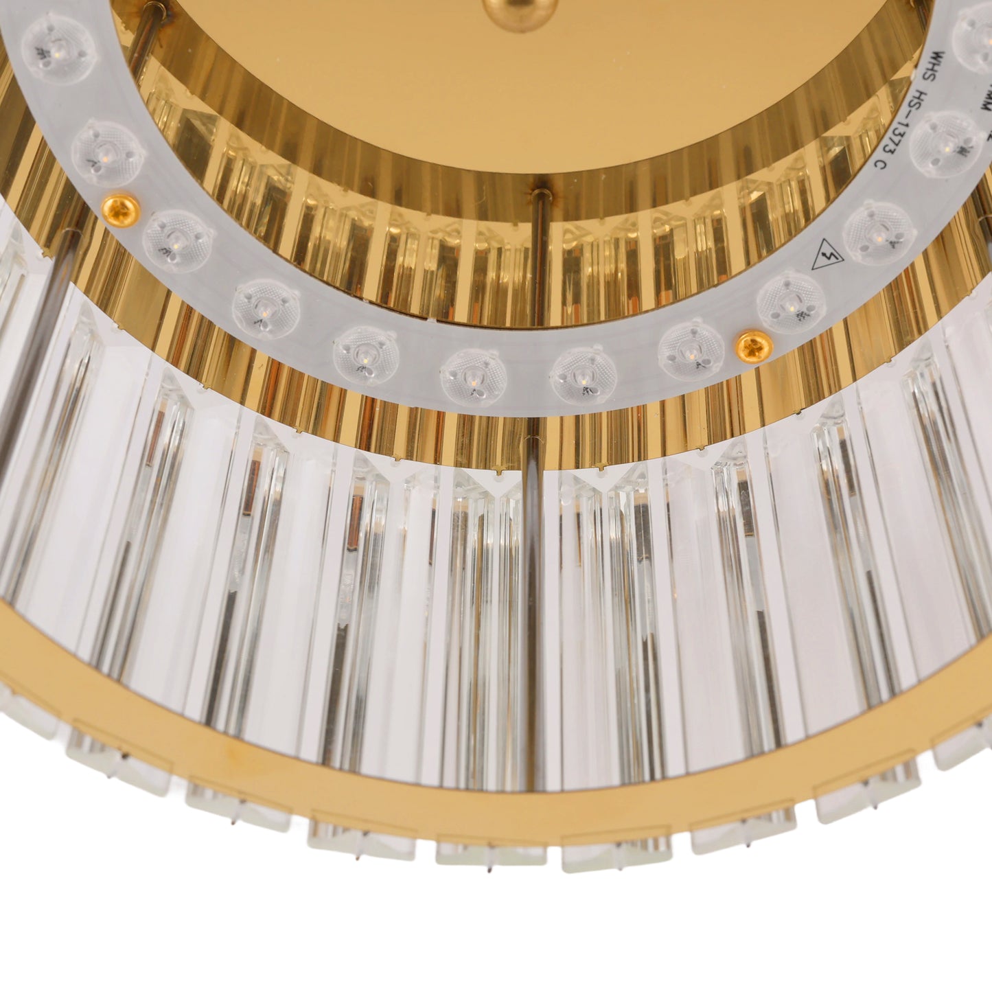 10 in. Gold Cylinder 1-Light Dimmable LED Flush Mount Ceiling Light Fixture with 3CCT Control