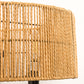5-Light Hand Woven Rattan Pendant Light, Boho Large Farmhouse Chandelier Rattan Shade for Living Room