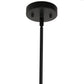 8-Light Black and Gold Modern Geometric Chandeliers, Industrial Adjustable Hanging Sputnik Pendant Light