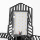 Ultra Bright Garage LED Light – 60W, Adjustable 4-Leaf Panels, 6500K Daylight, Tool-Free Install