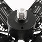 Ultra Bright Garage LED Light – 60W, Adjustable 4-Leaf Panels, 6500K Daylight, Tool-Free Install