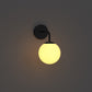 1-Light Black European Modern Simple Industrial Creative Fashion Style, Indoor for Bedroom, Living Room, LED Wall Light Fixture